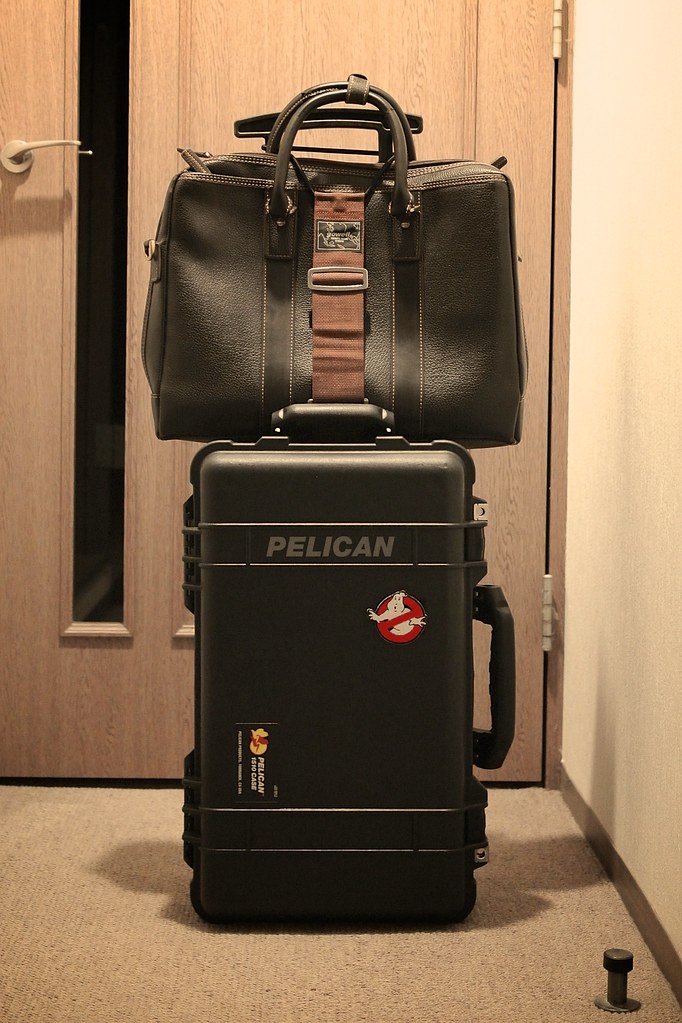 Carry-on baggage.
