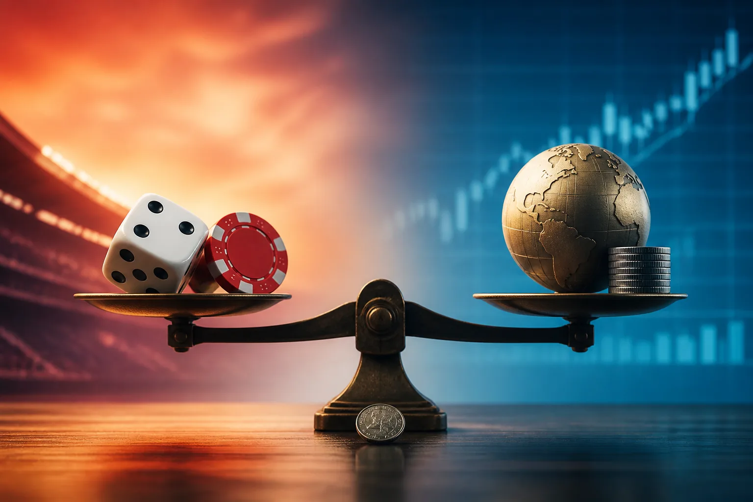 Editorial image illustrating Will You Be Taxed If You Bet $1 on a Prediction Market App?